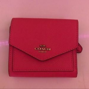 Coach Hot Pink Mini Wallet